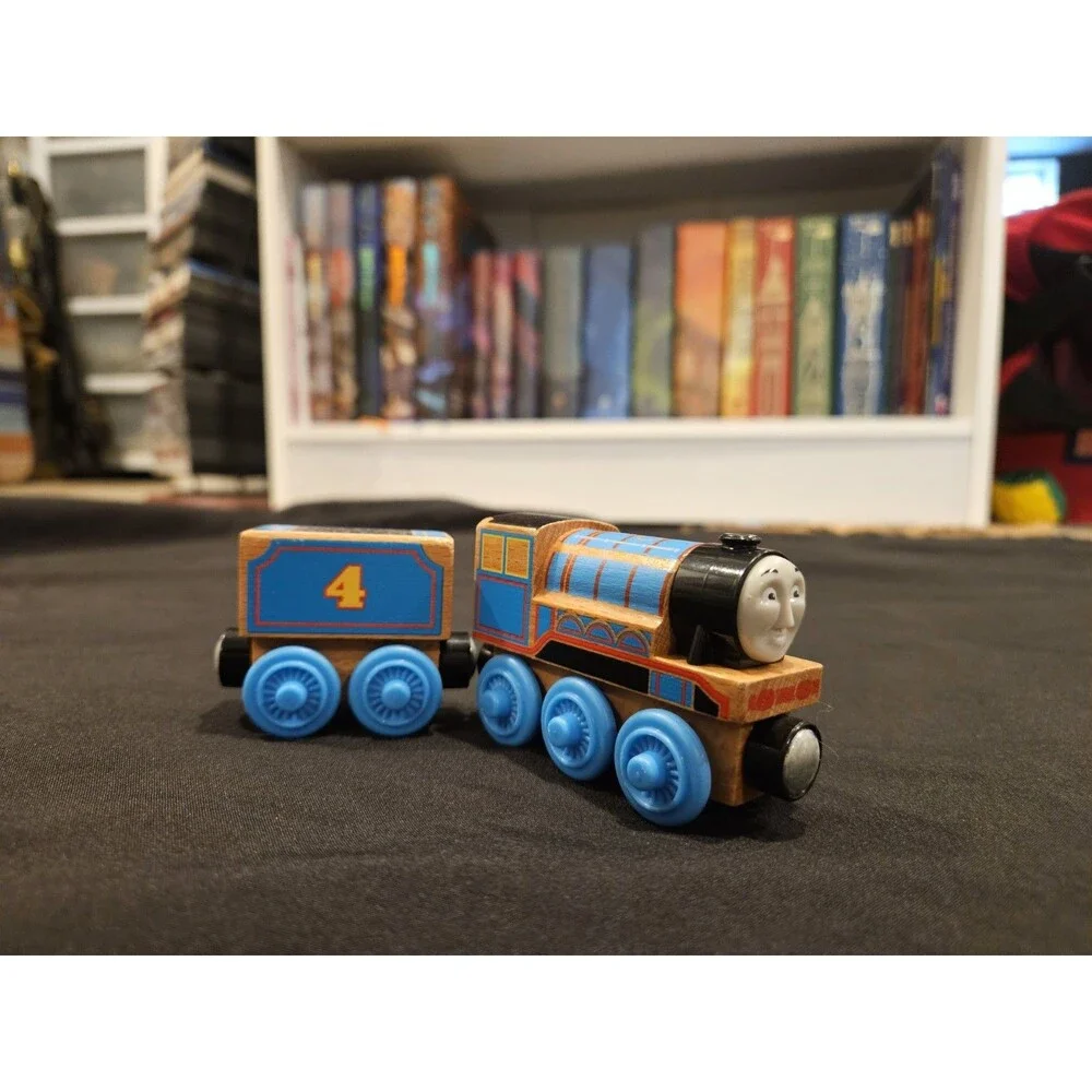 Thomas & Friends Wood Engine Lot Gordon w/ Tender & Harvey